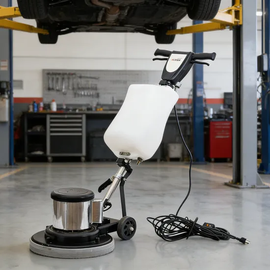 Industrial Single Disc Floor Polishing Machine At201 2HP 175rpm 2000W Ipx5 Commercial Floor Polisher